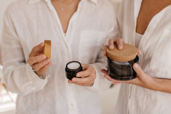 OEM cosmetics in eco-friendly containers